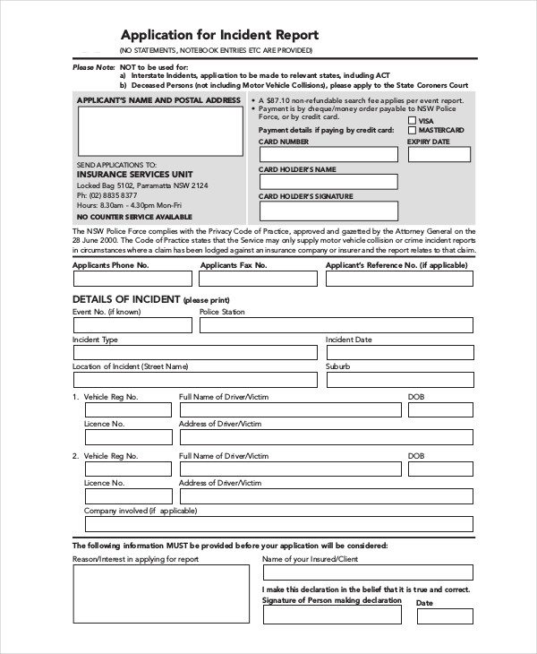 10+ Police Report Examples in PDF