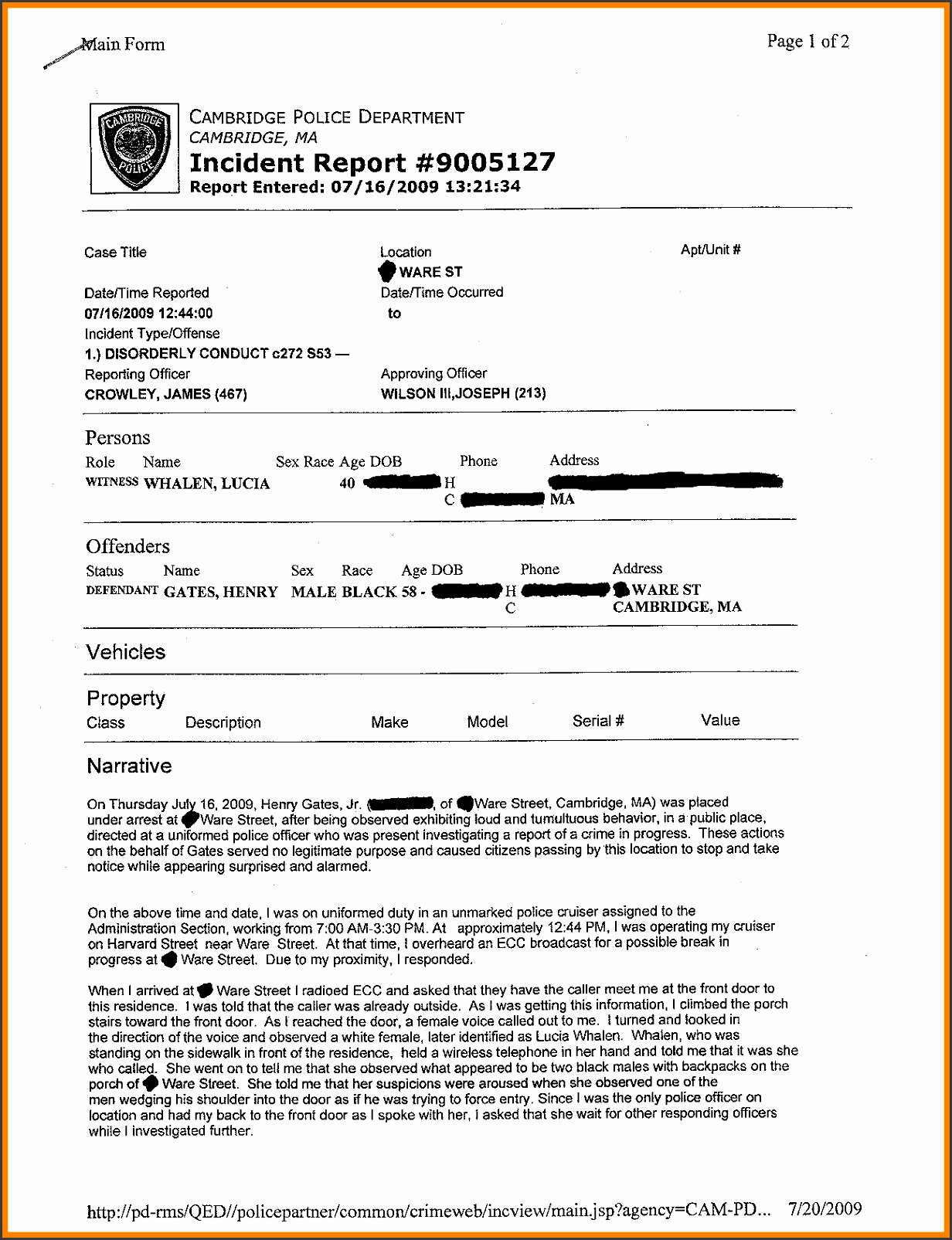 11 Free Police Report Template