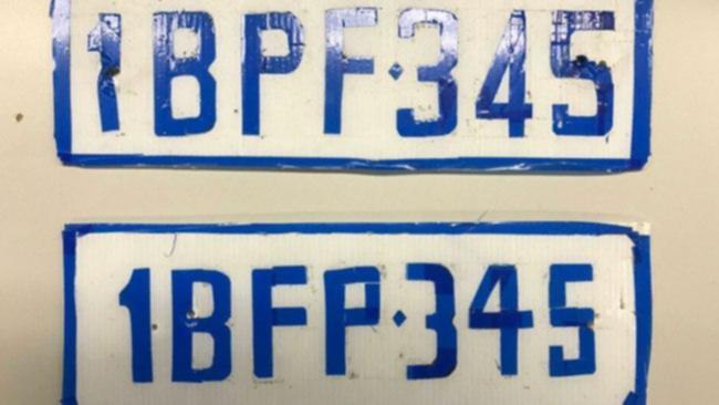 Armadale Police post hilarious picture of fake car license plates ...