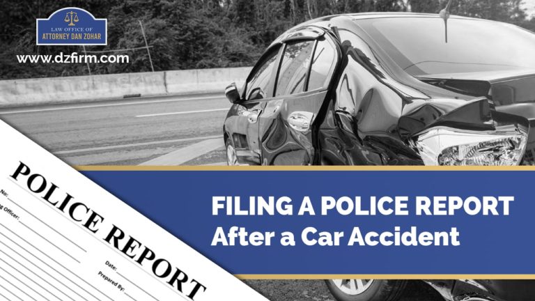 Filing a Police Report After a Car Accident