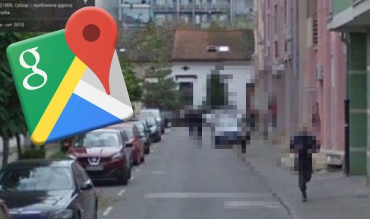 Google maps: Cameras capture SHOCK crime as police take ...