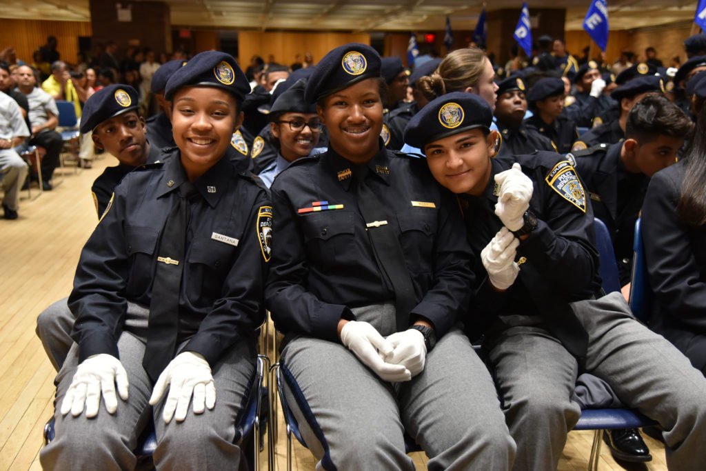 Graduating NYPD Explorers Receive Accolades