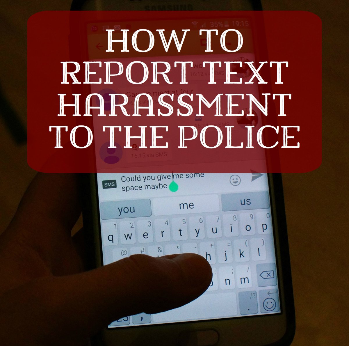 How to Report Harassing Text Messages to the Police