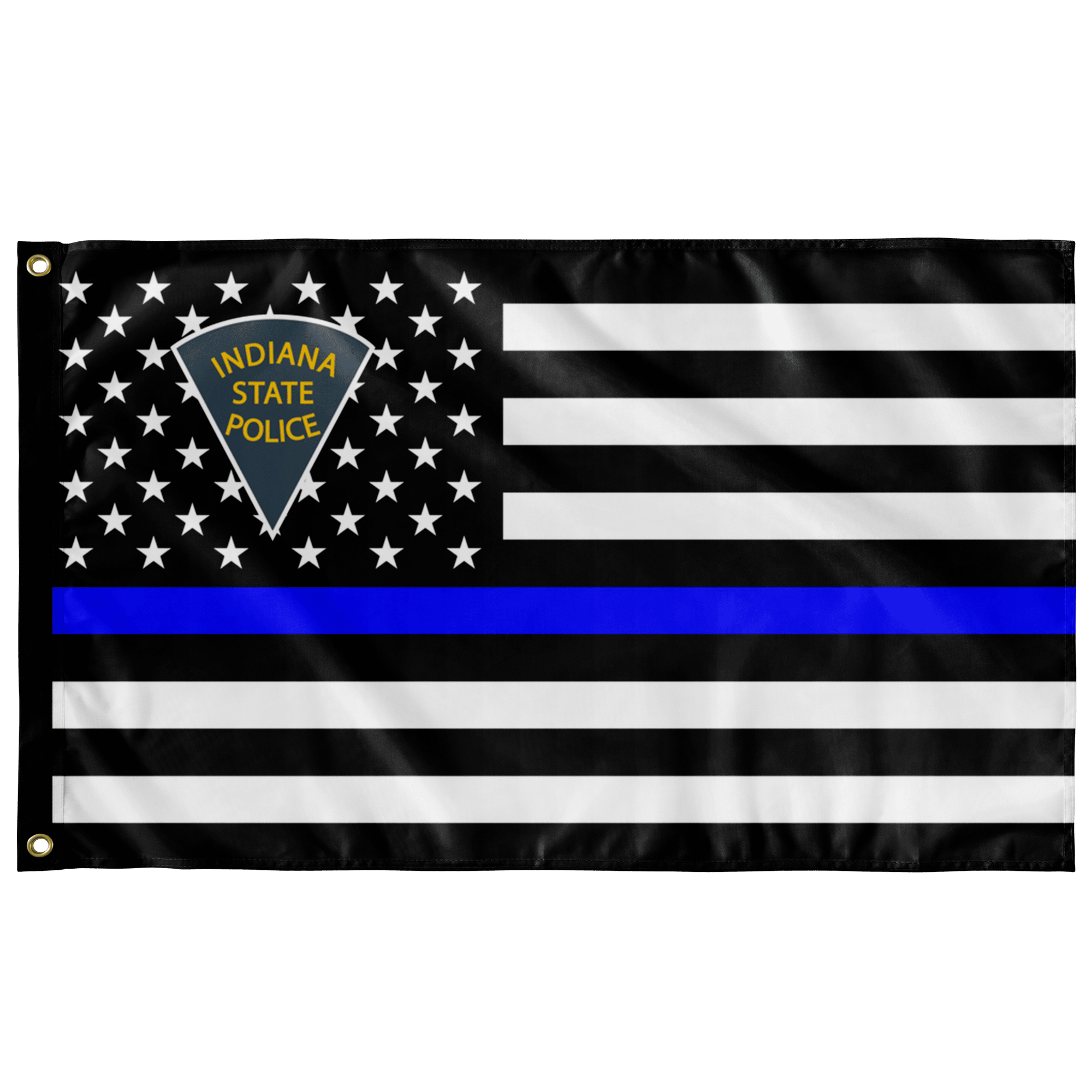 Indiana state police flag