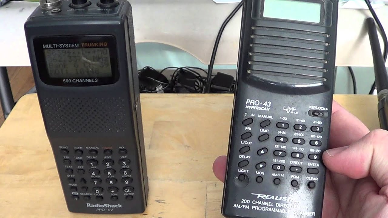 Introduction to the police or radio scanners