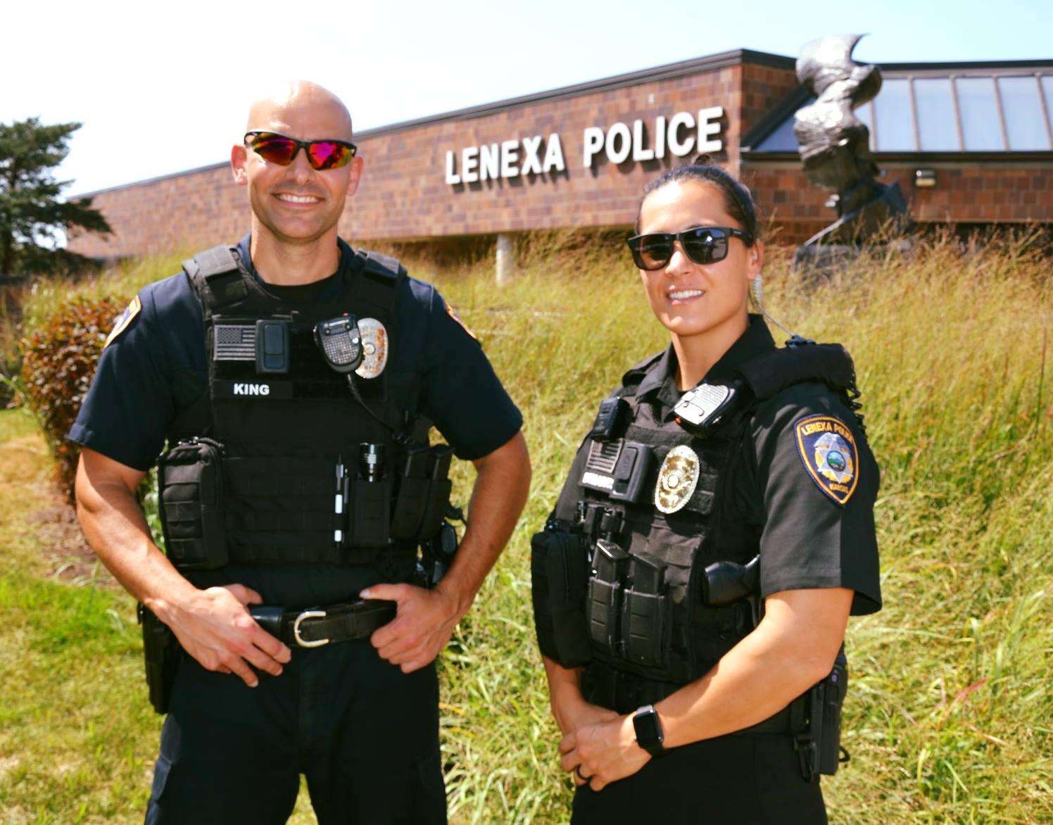 Lenexa Police on Twitter: " Our officers are sporting a new ...