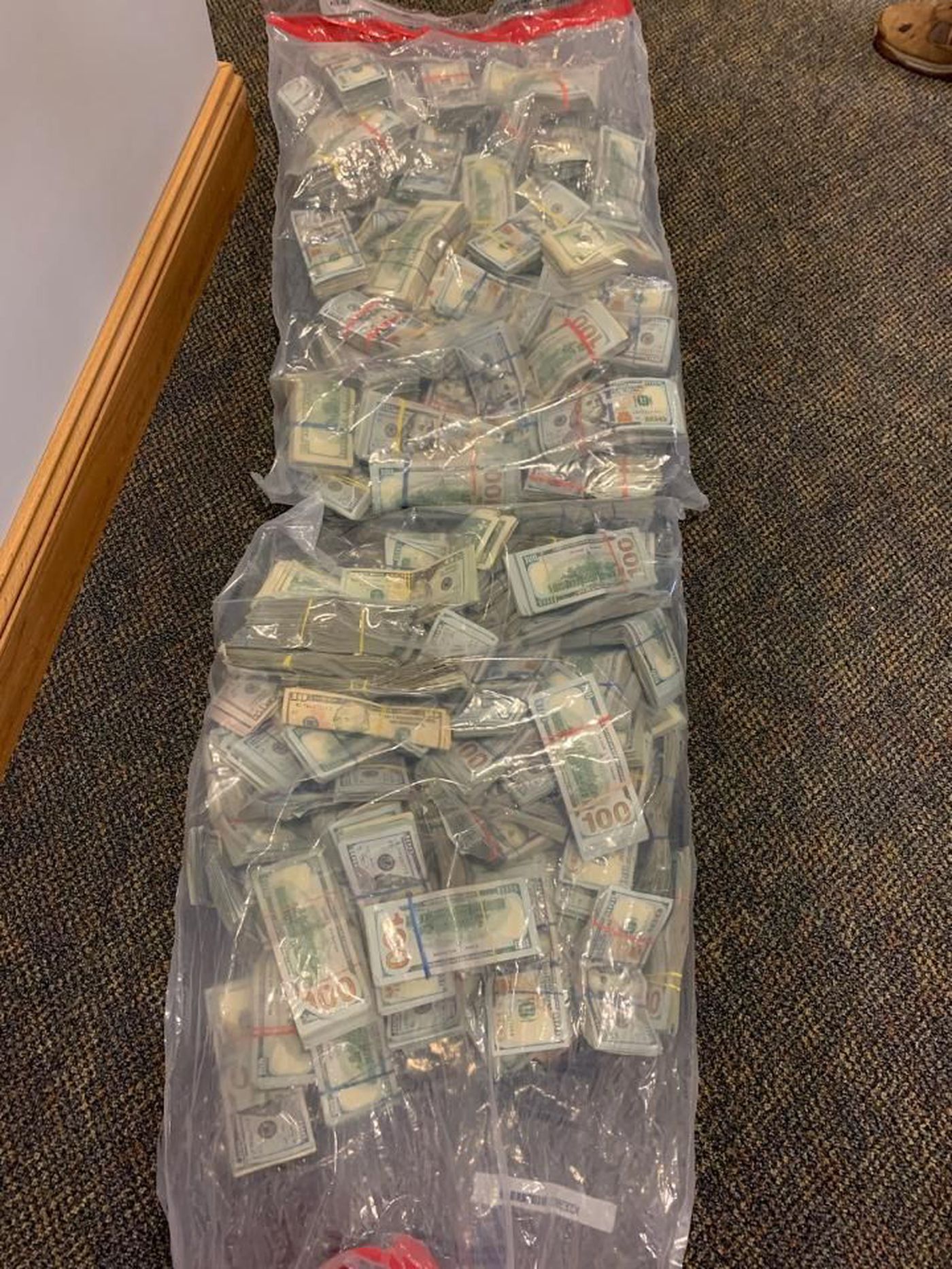 Man arrested, officials seize 288 pounds of marijuana, $1 ...
