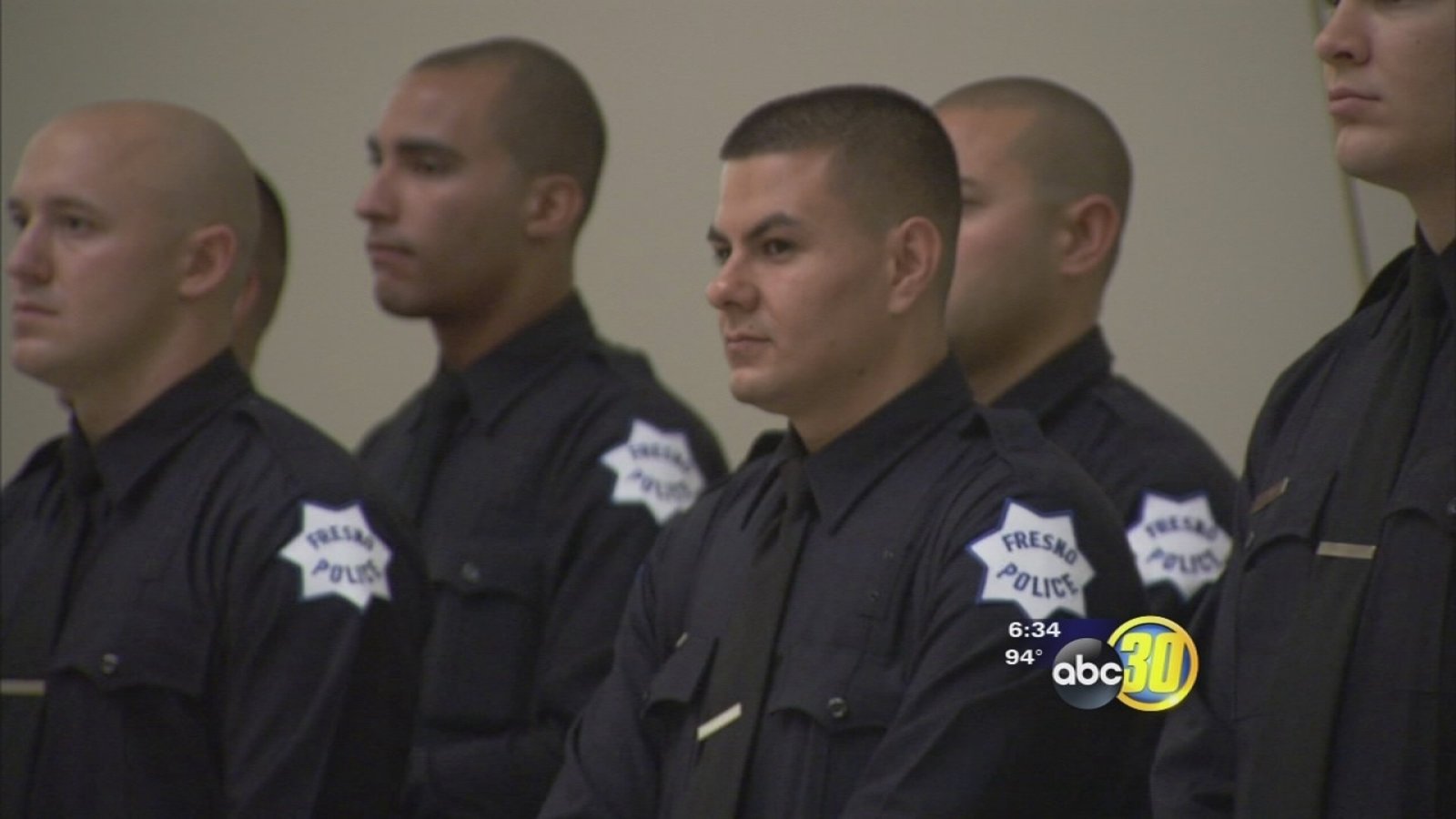 New Fresno police officers sworn in at City Hall