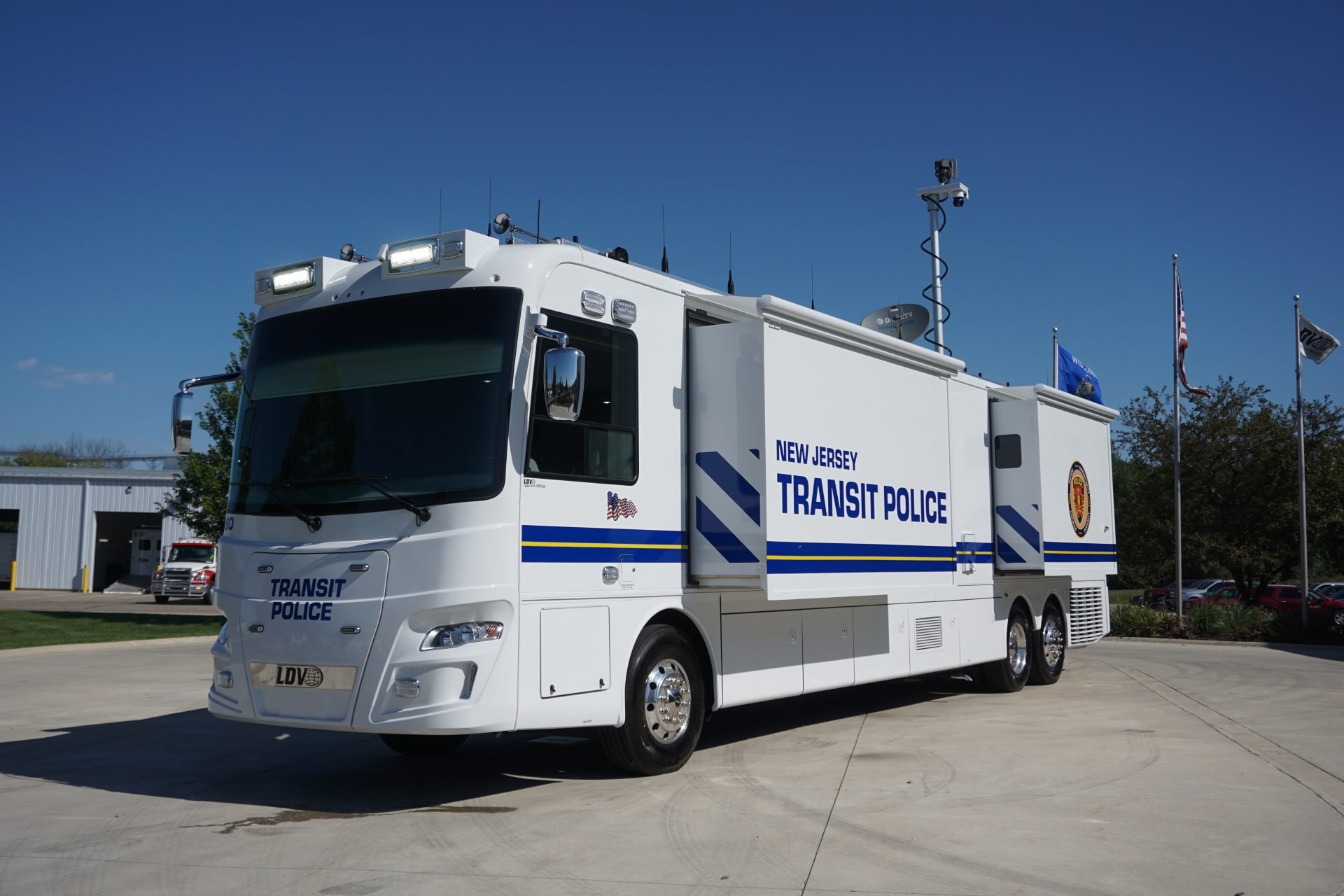 New Jersey Transit Police Mobile Command Center