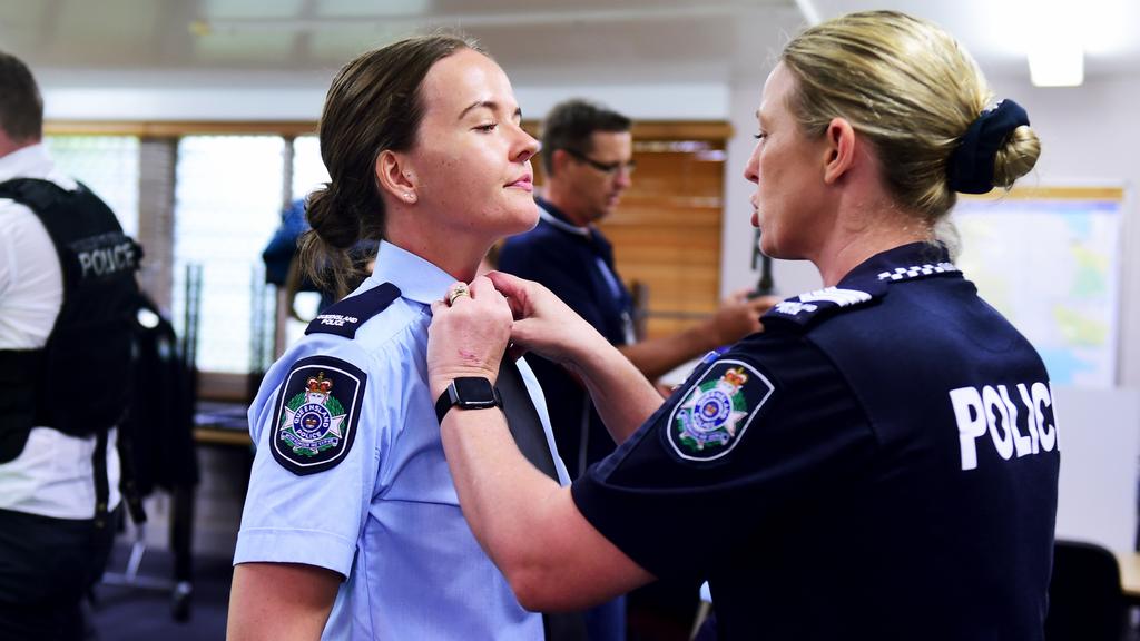 New police recruits get prepared for training at North Queensland ...