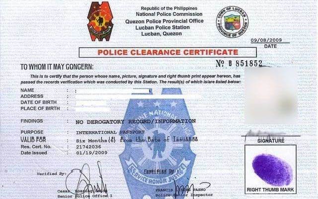 Police Clearance 2021: Online Application and Requirements