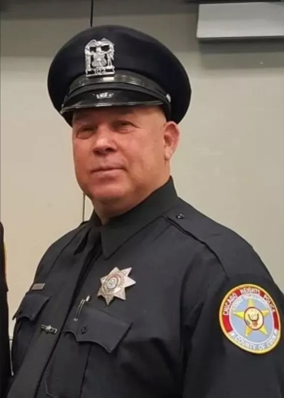 Police Officer Gary Hibbs, Chicago Heights Police Department, Illinois