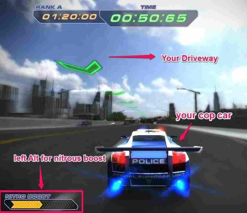 Police Supercars Racing: Free Car Racing With 16 Levels, 4 Cars