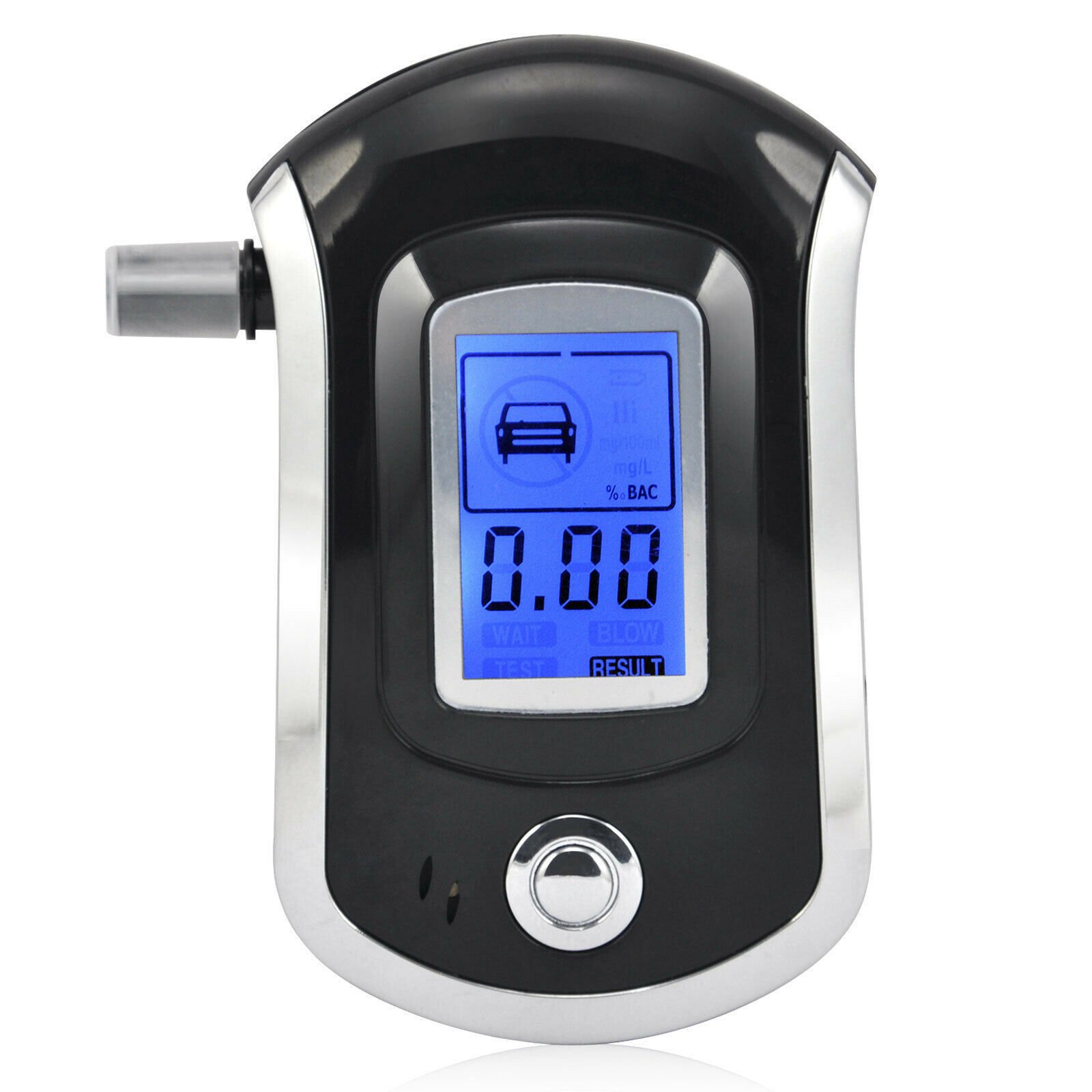 Portable Digital Breath Alcohol Sensor Tester Pro ...