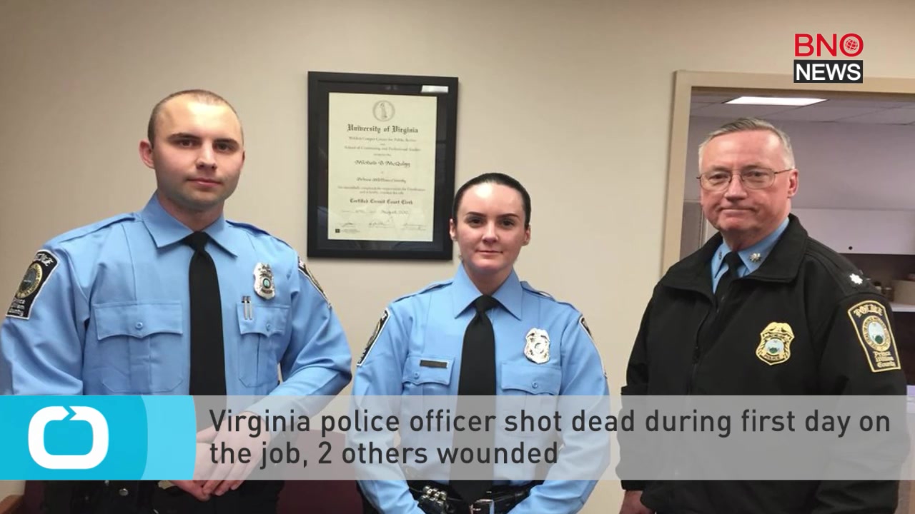 Rookie police officer killed on first day, two others shot ...