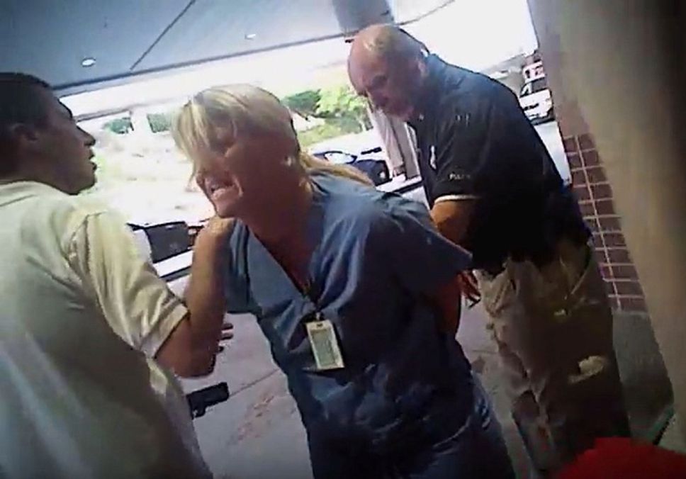 Salt Lake City nurses arrest for refusing to take blood ...