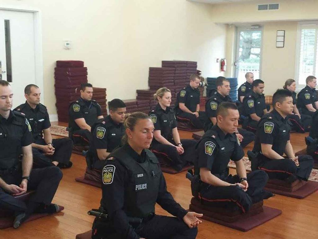 This Canadian Police Force has Started Meditating