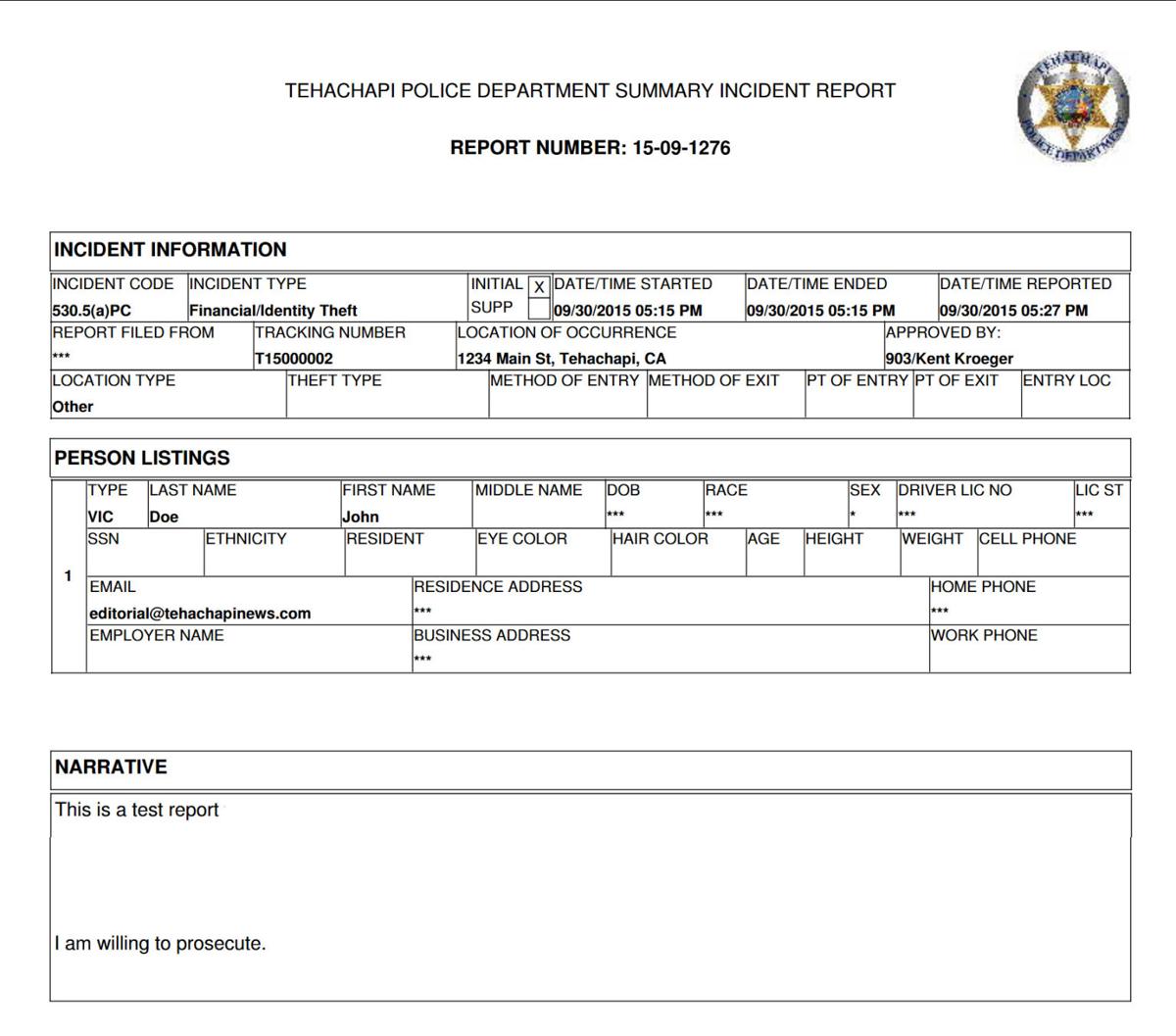 TPD introduces online police reports