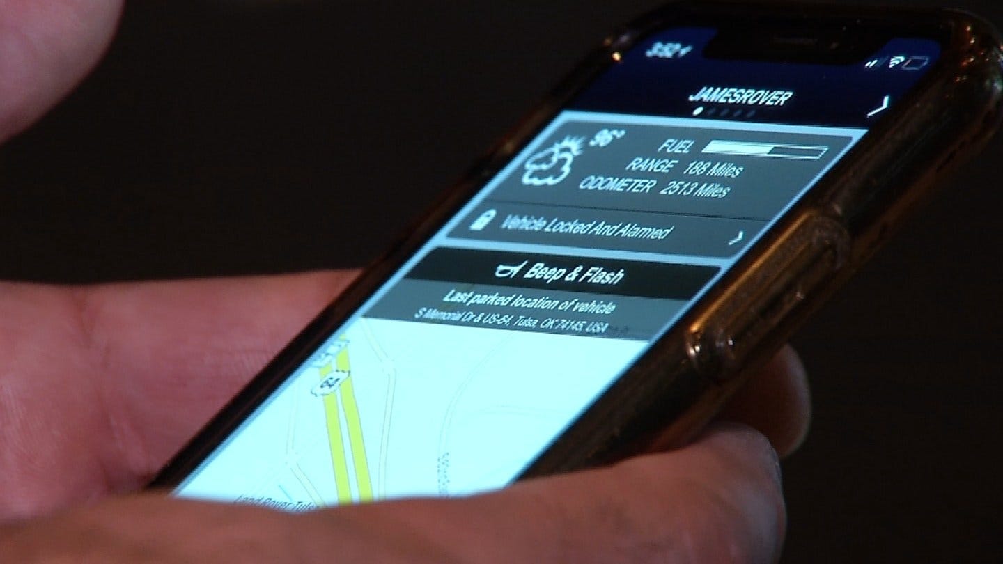 Tulsa Man Uses Cell Phone App To Track Down Stolen Car