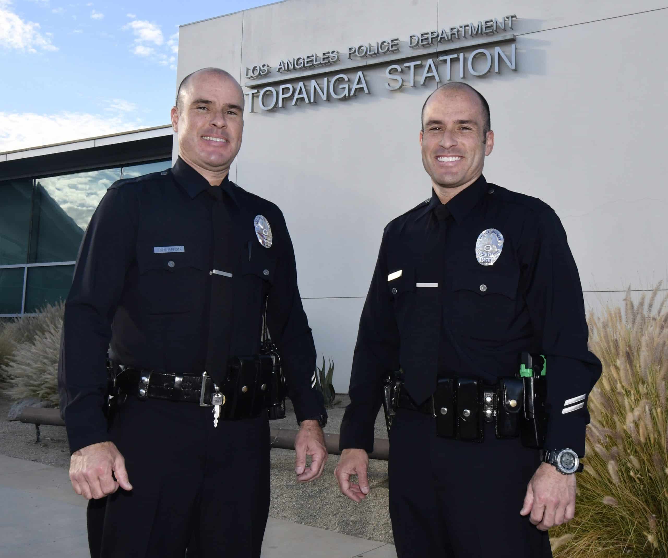 Two LAPD patrol officers share night shift duties and more: Theyre ...