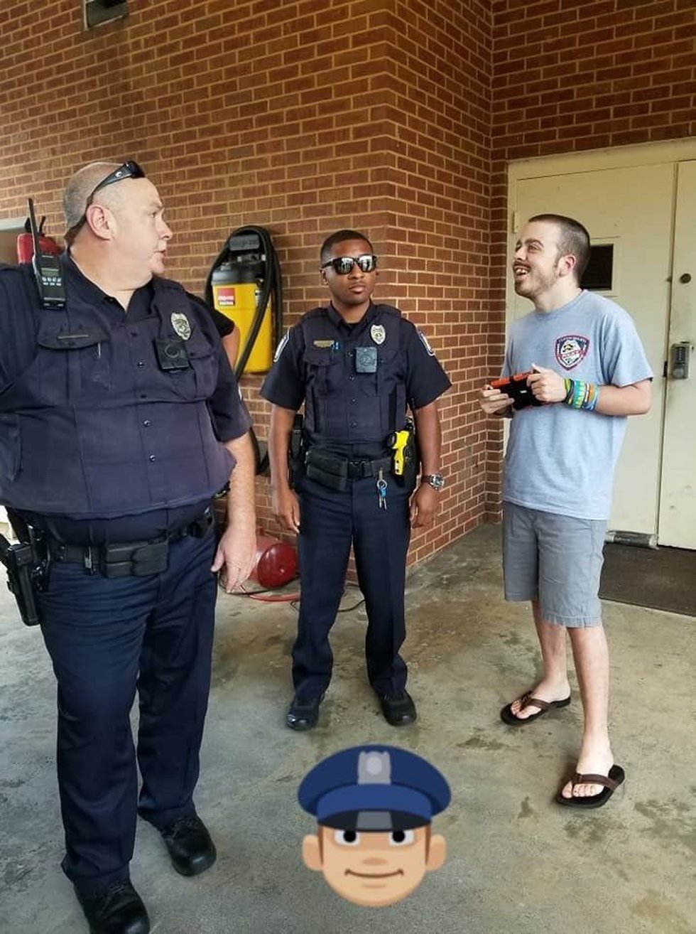 Valley, AL police helps local man live out dream of being a police officer
