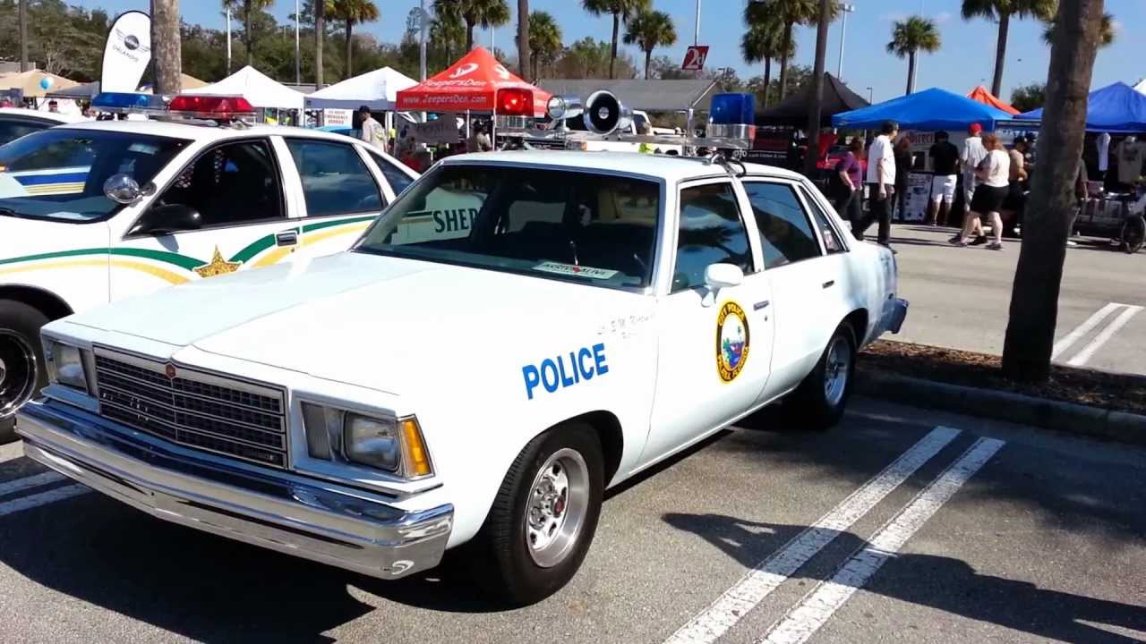 Vintage Palatka, FL Police Car